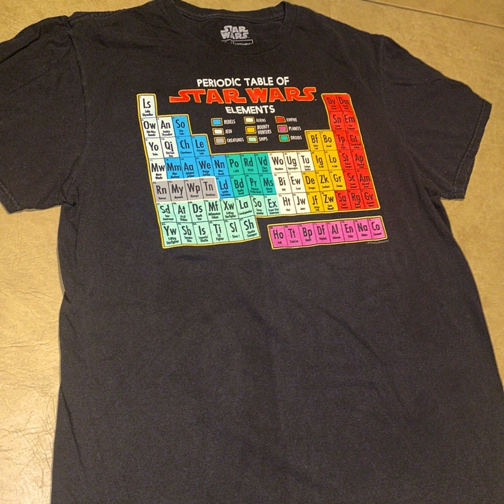 Men’s large, graphic tee, Star Wars
